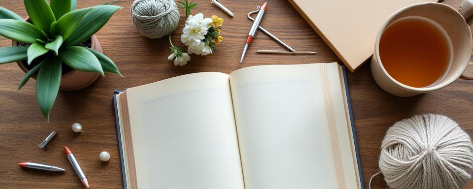 Peaceful analog wellness and digital detox activities